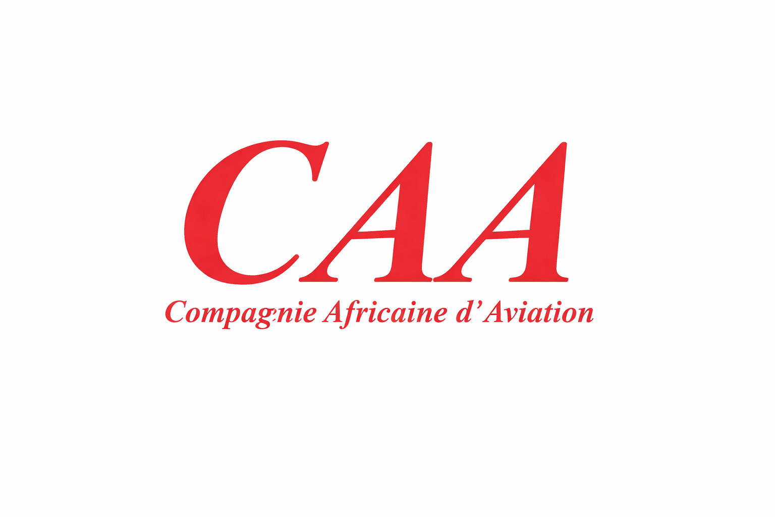 Logo Compagnie Africaine d'Aviation (CAA) - Partenaire officiel de SkyBlue Tours and Travels pour vos voyages en RDC