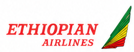 Logo Ethiopian Airlines - Partenaire officiel de SkyBlue Tours and Travels pour vos voyages en RDC