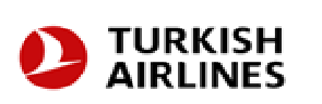 Logo Turkish Airlines - Partenaire officiel de SkyBlue Tours and Travels pour vos voyages en RDC